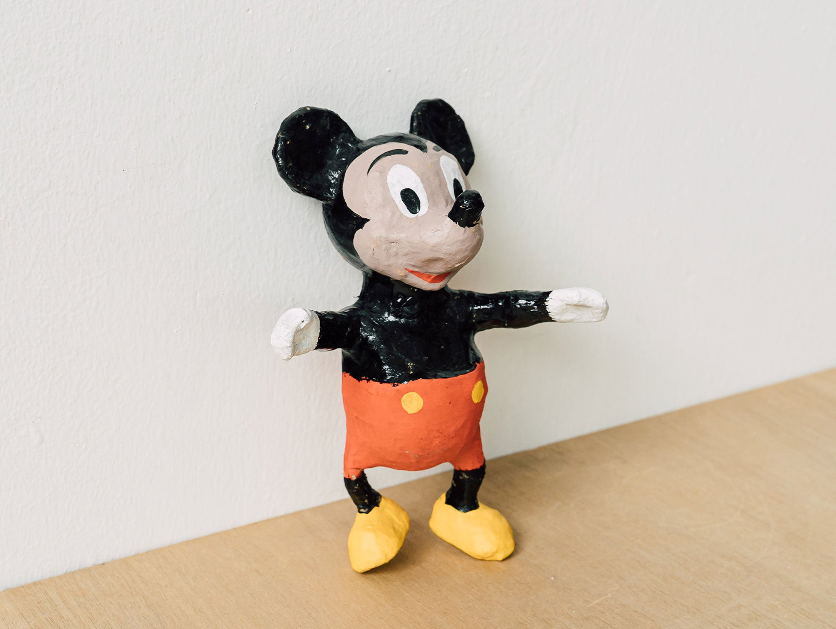 Papier Mache Bootleg Mickey & Minnie