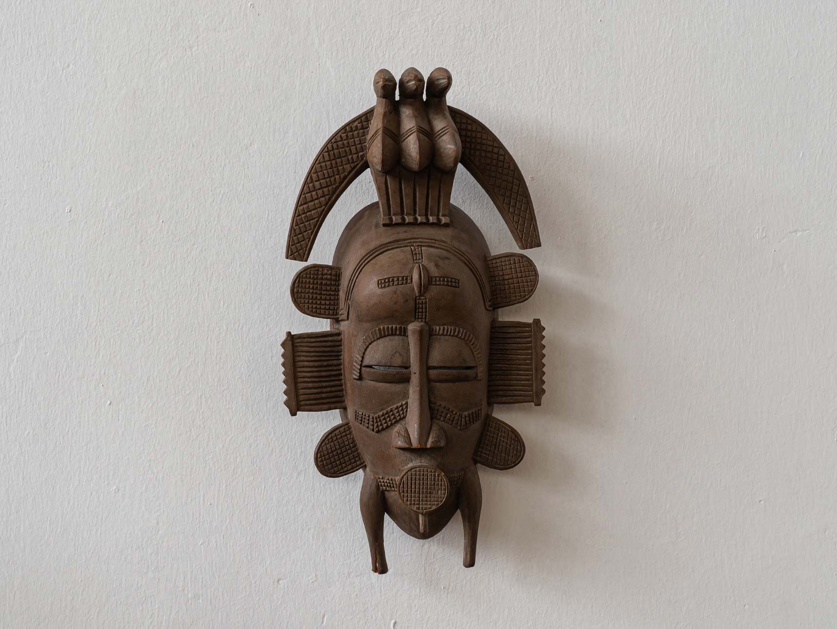 Cote d'Ivoire Senufo African Mask