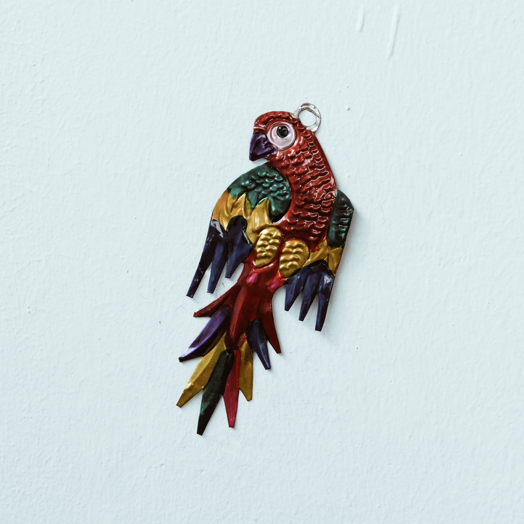 Hojalata Christmas Ornaments - Parrot