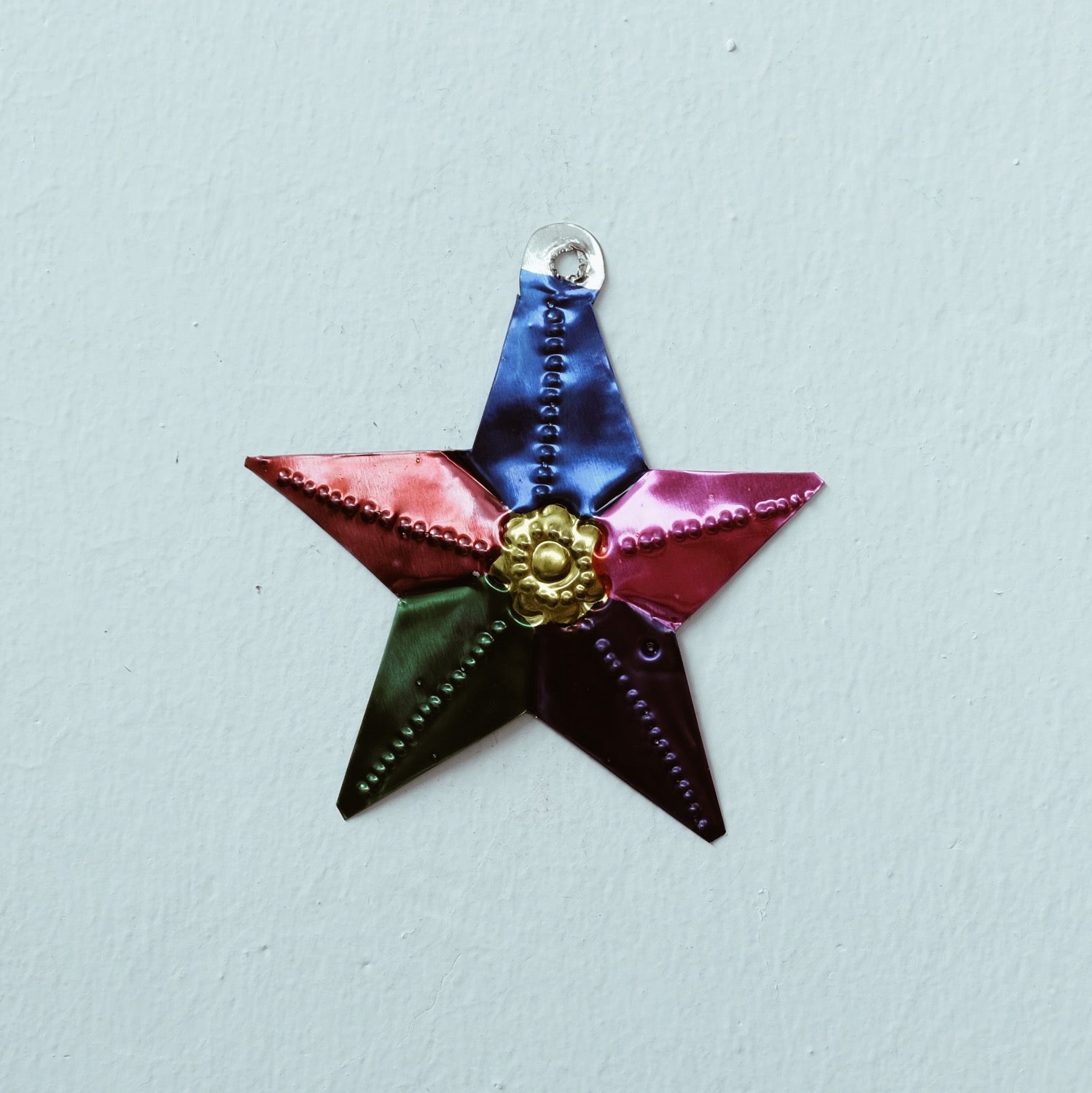 Hojalata Christmas Ornaments - Star A